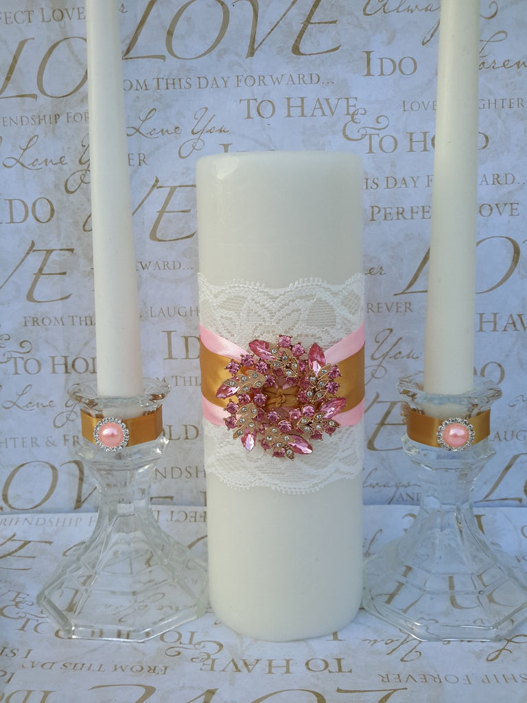Wedding accessories unity candle