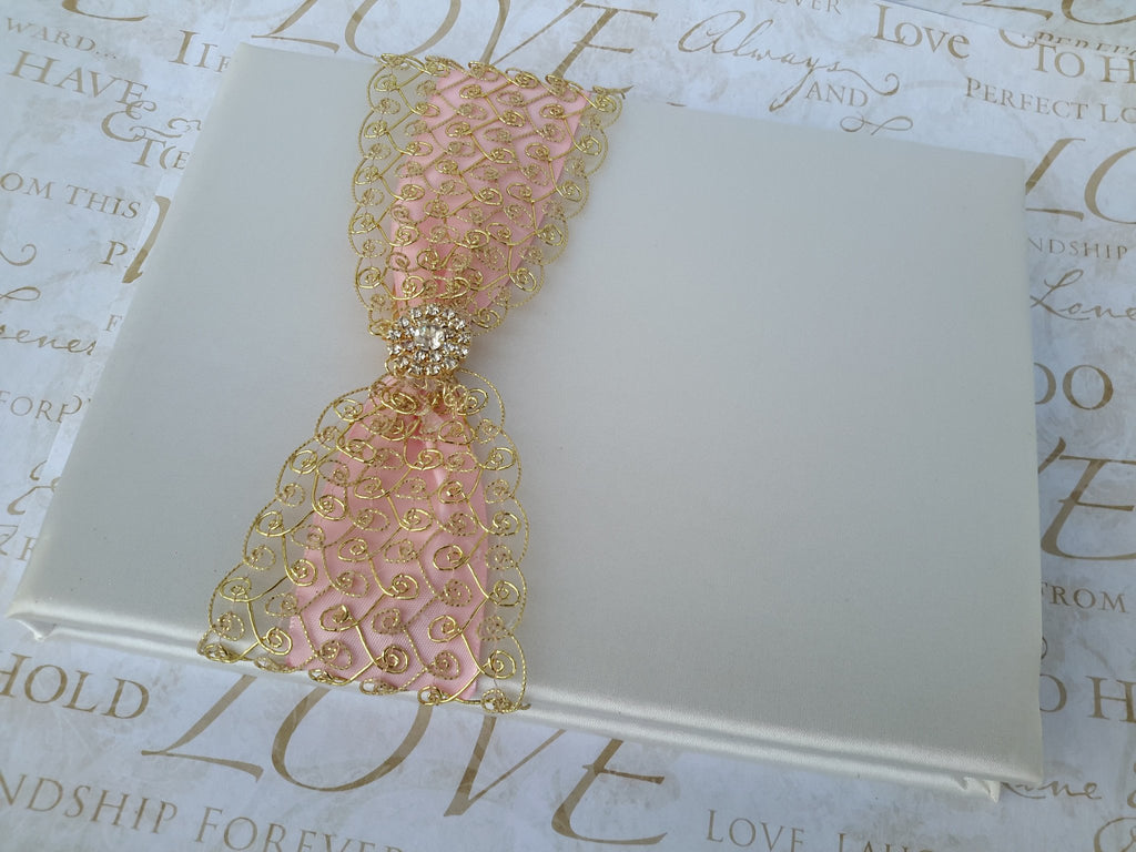 Wedding accessories guest book