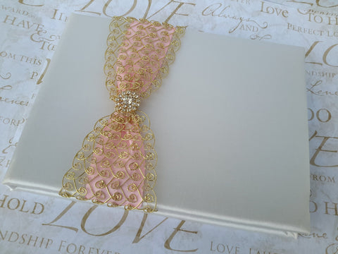 Wedding accessories guest book