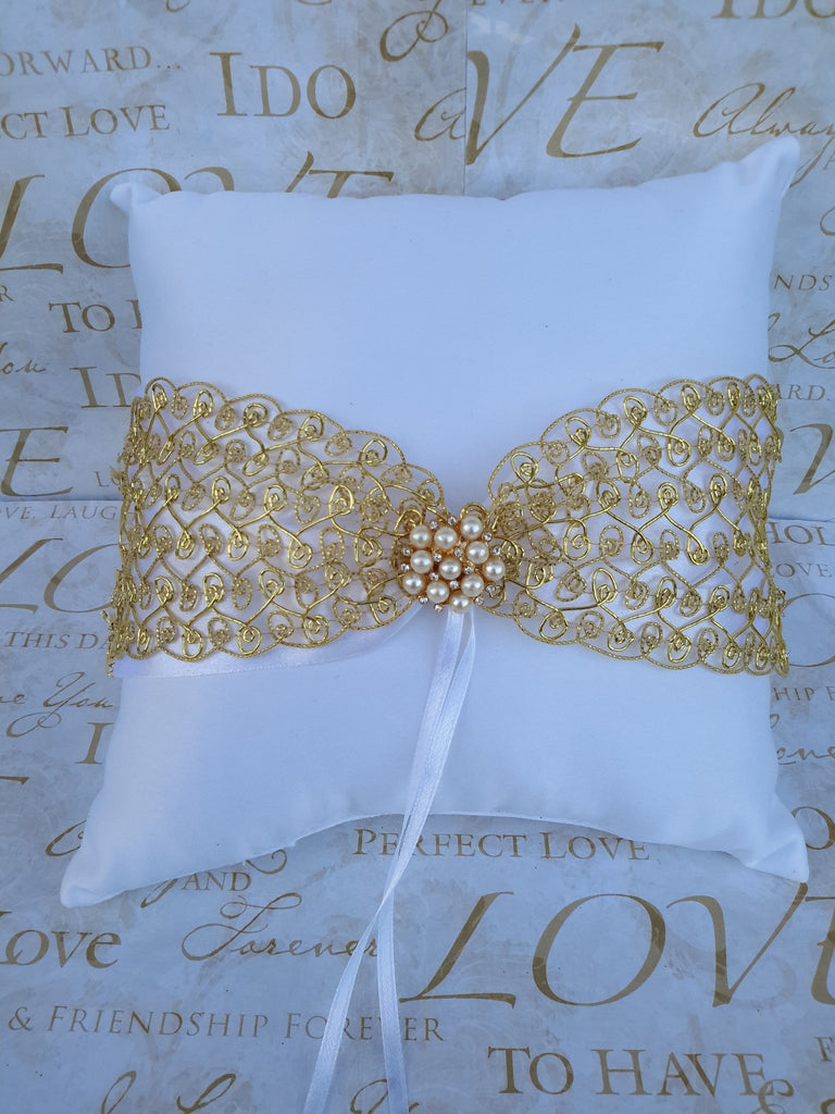 Wedding accessories ring bearer pillow