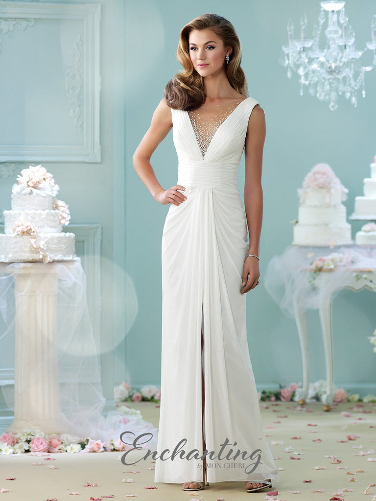 Designer lace chiffon satin tulle A-line ball gown wedding dress