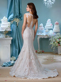 Designer lace chiffon satin tulle A-line ball gown wedding dress