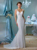 Designer lace chiffon satin tulle A-line ball gown wedding dress