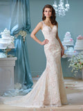 Designer lace chiffon satin tulle A-line ball gown wedding dress