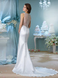 Designer lace chiffon satin tulle A-line ball gown wedding dress