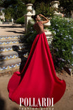 Prom & Evening Lace Satin Dress