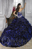 Blue quinceanera dress