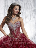 Beautiful quinceanera, sweet 16, engagement ball gown dress designed by House of Wu