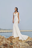 Chic Nostalgia lace chiffon satin tulle wedding dress