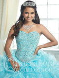 2017 Beautiful quinceanera, sweet 16, engagement ball gown skirt by designer House of Wu