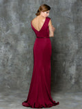 Mother Of The Bride Lace satin chiffon Long Dress.