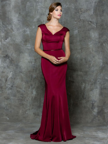 Mother Of The Bride Lace satin chiffon Long Dress.