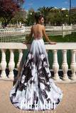 Prom & Evening Lace Satin Dress