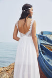 Chic Nostalgia lace chiffon satin tulle A-line ball gown wedding dress