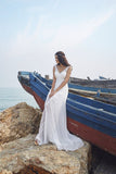 Chic Nostalgia lace chiffon satin tulle A-line ball gown wedding dress