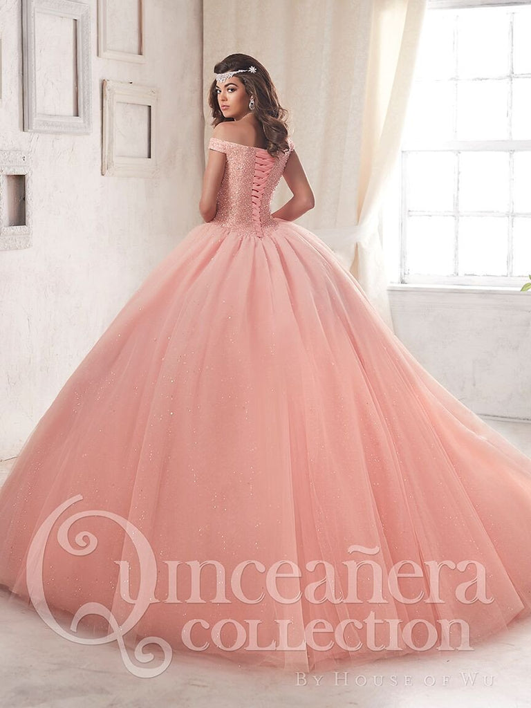 2017 Beautiful quinceanera, sweet 16, engagement ball gown dress by designer House of Wu