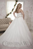 Lace Plus size wedding Dress lace ball gown
