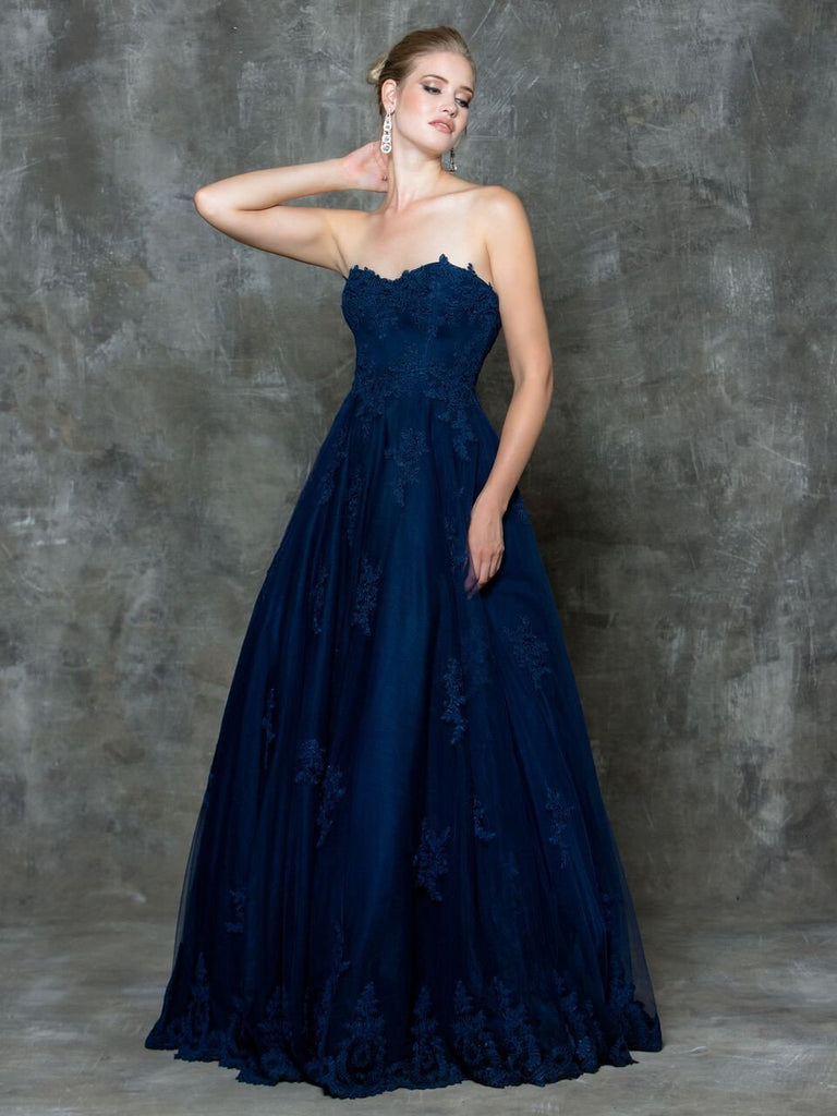 Mother Of The Bride Lace satin chiffon Long Dress.