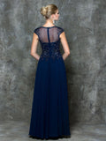 Mother Of The Bride Lace satin chiffon Long Dress.