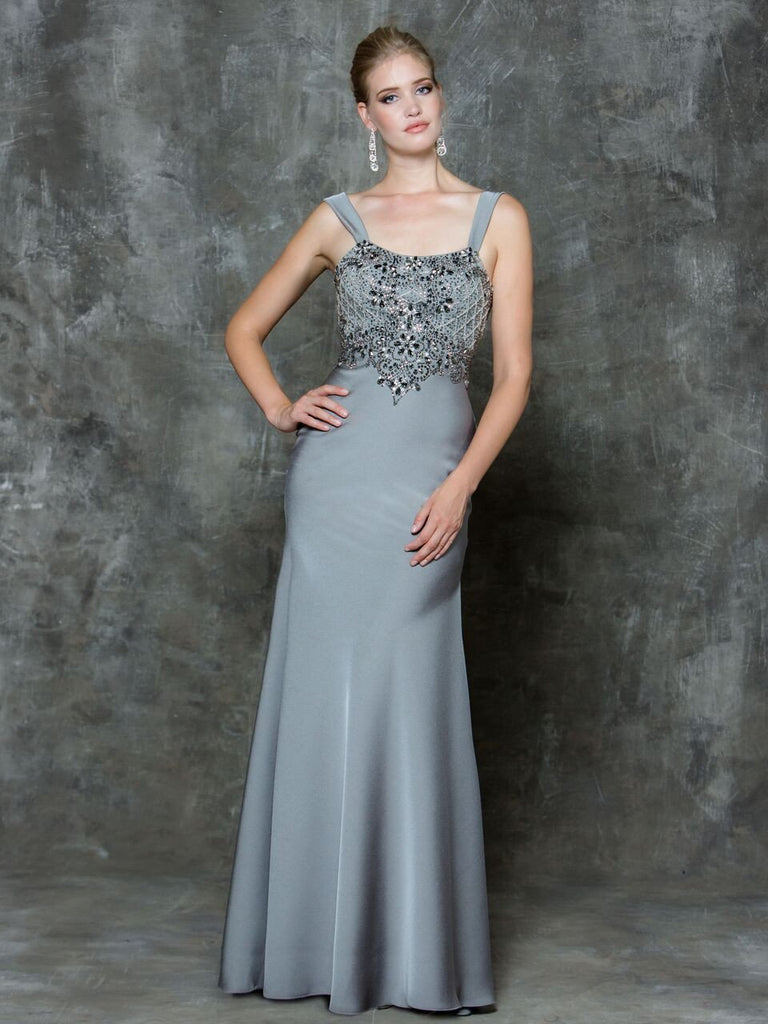 Mother Of The Bride Lace satin chiffon Long Dress.