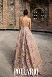 Prom & Evening Lace Satin Dress