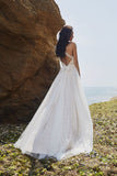 Chic Nostalgia lace chiffon satin tulle A-line wedding dress