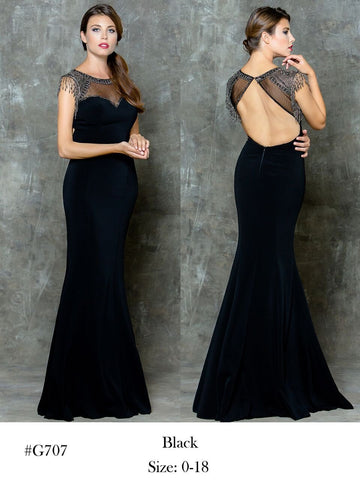Designer prom dress lace, chiffon, satin, beading long.