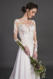 Designer Chic Nostalgia lace chiffon satin tulle A-line ball gown wedding dress