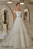 Ivory lace tulle rhinestones wedding dress ball gown A-Line mermaid trumpet