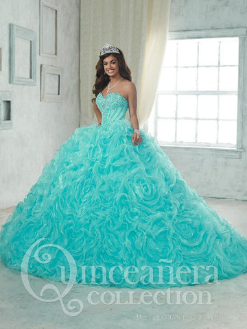 2017 Beautiful quinceanera, sweet 16, engagement two pieces ball gown dress by designer House of Wu