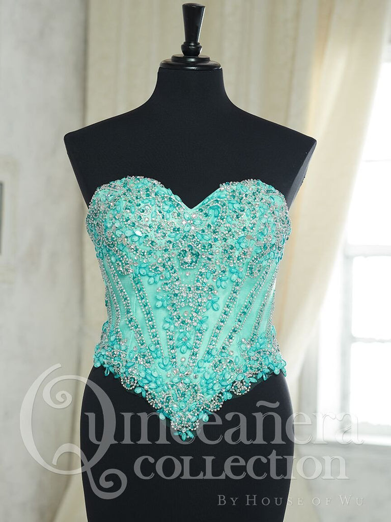 2017 Beautiful quinceanera, sweet 16, engagement Top ball gown dress by designer House of Wu
