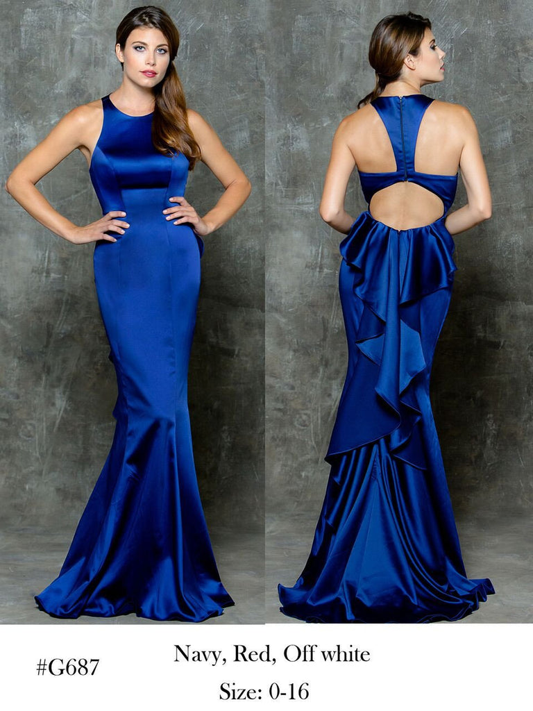 Designer prom dress lace, chiffon, satin, beading long.
