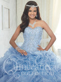 2017 Beautiful quinceanera, sweet 16, engagement ball gown dress by designer House of Wu