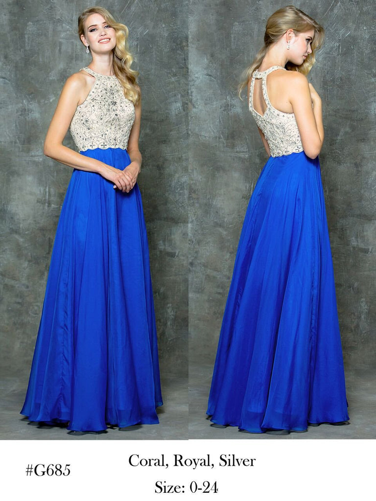 Designer prom dress lace, chiffon, satin, long.