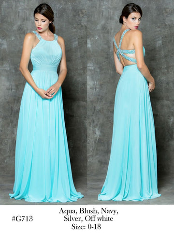 Designer prom dress lace, chiffon, satin, beading long.