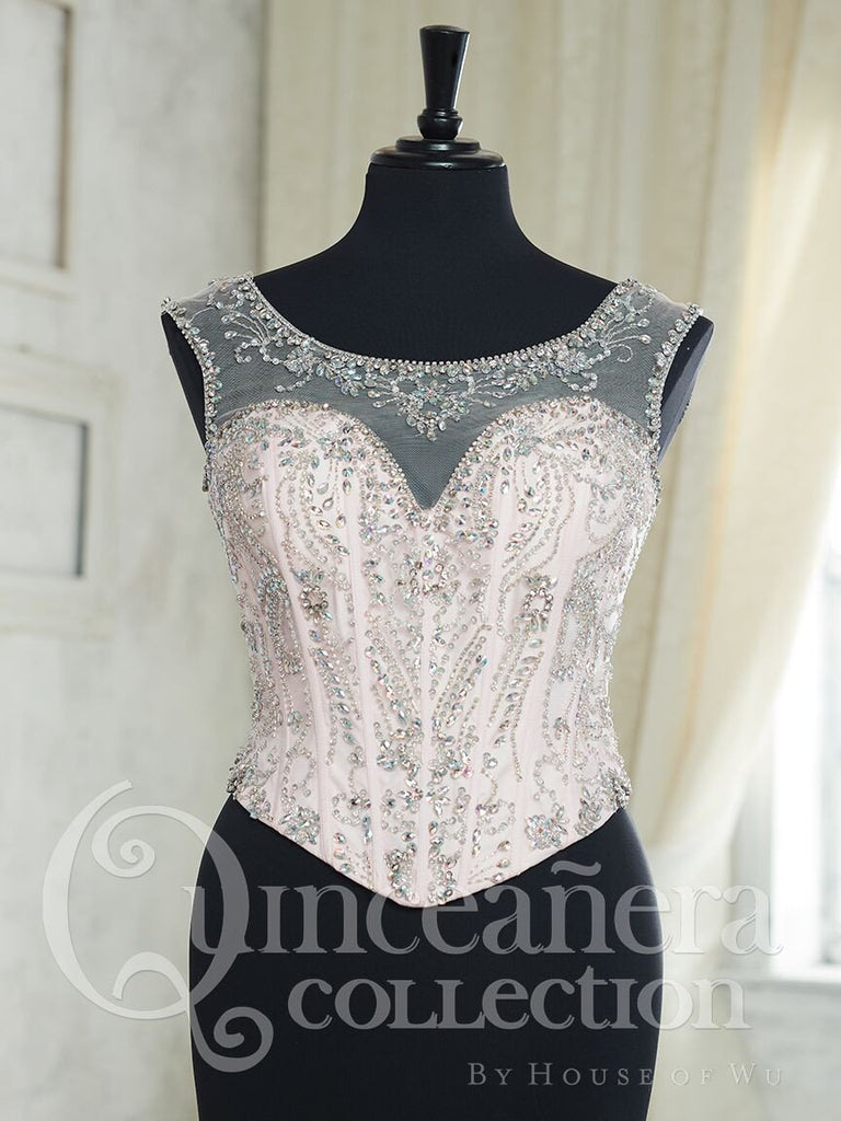 2017 Beautiful quinceañera, sweet 16, engagement top ball gown dress by designer House of Wu