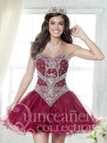 2017 Beautiful quinceanera, sweet 16,  two pieces short skirt dress by designer House of Wu