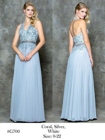 Designer prom dress lace, chiffon, satin, beading long.