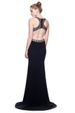 Prom & Evenning Lace Jersey Beaded Dresses