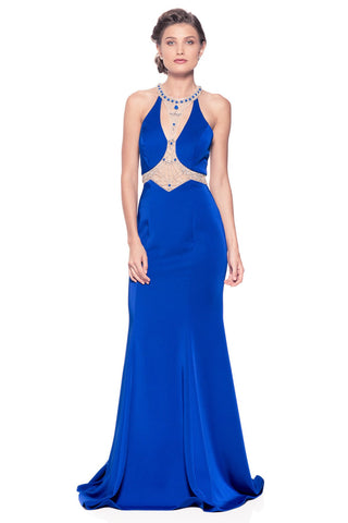 Prom & Evenning Lace Jersey Beaded Dresses