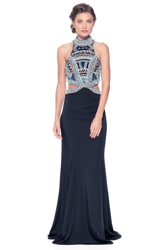 Prom & Evenning Lace Jersey Beaded Dresses