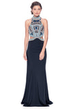 Prom & Evenning Lace Jersey Beaded Dresses