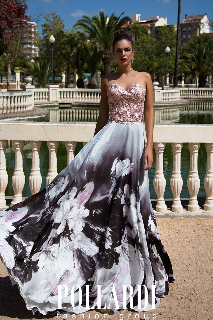 Prom & Evening Lace Satin Dress