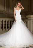Lace tulle MERMAID wedding dress