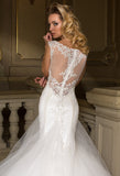 Lace tulle MERMAID wedding dress
