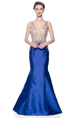Prom & Evenning Lace Jersey Beaded Dresses