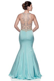 Prom & Evenning Lace Jersey Beaded Dresses
