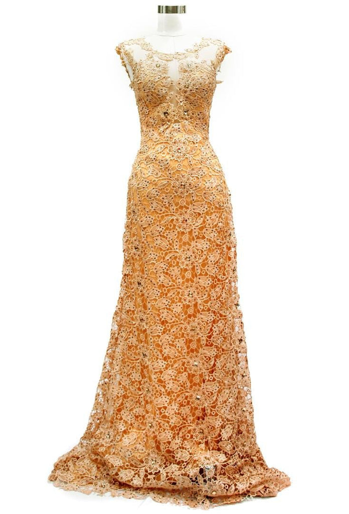 Prom & Evenning Lace Jersey Beaded Dresses
