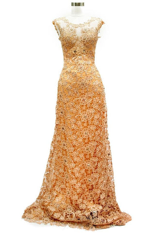 Prom & Evenning Lace Jersey Beaded Dresses