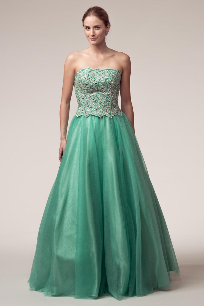 Prom & Evening Lace Beaded Dress